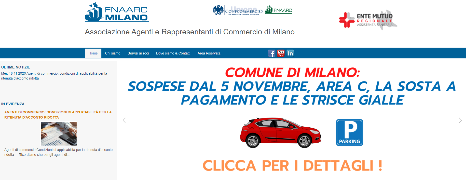 Immagine Sito Web - www.fnaarc.milano.it